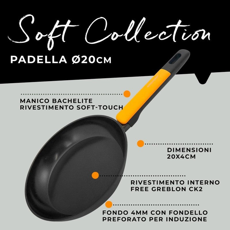 Padella antiaderente Ø 20 cm linea Soft Collection