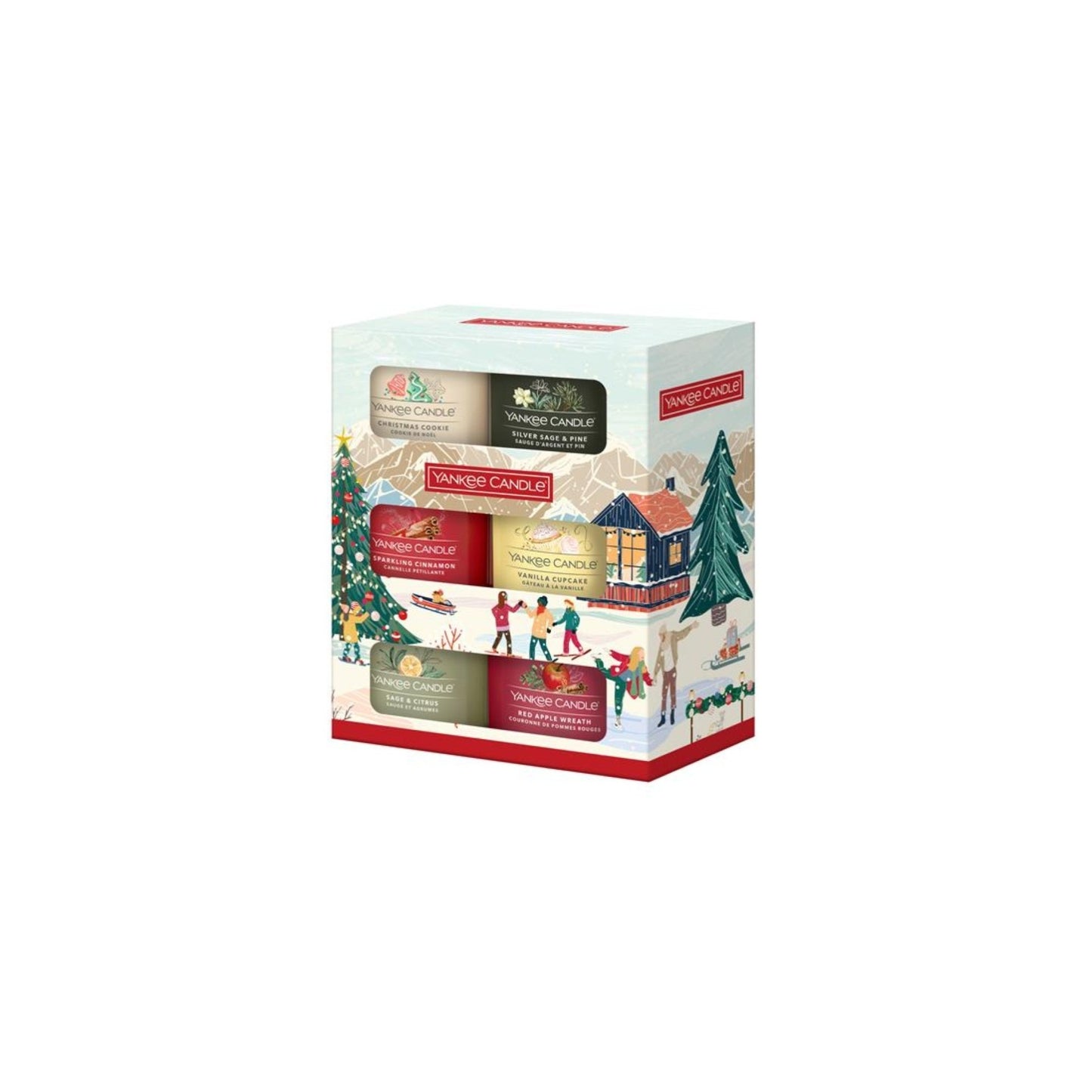 Coffret cadeau de 6 mini bougies