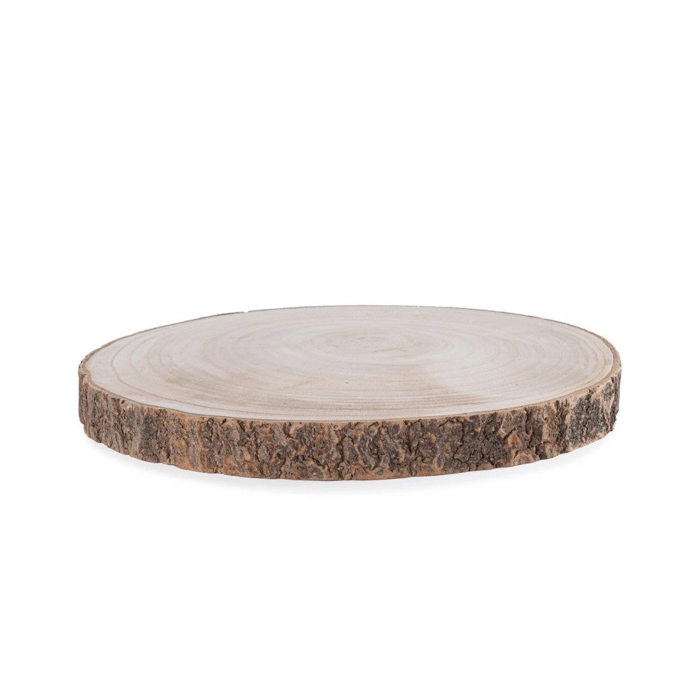 Assiette décorative en bois Marvin Ø30 x3h