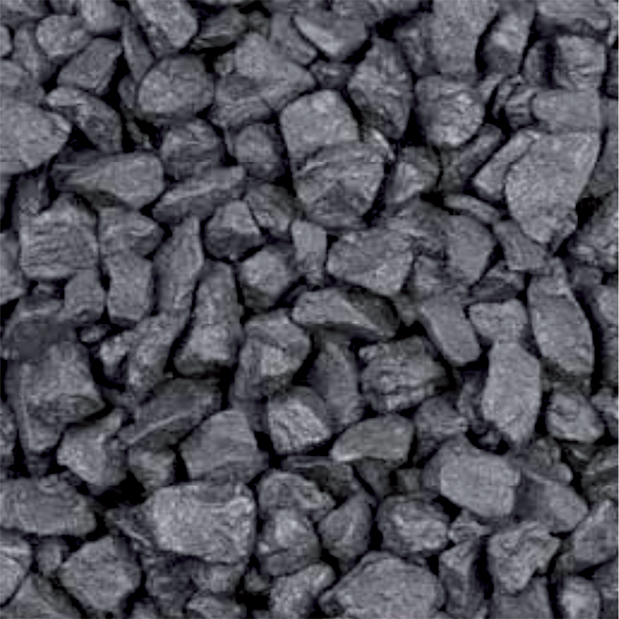 Pierres décoratives en verre noires 550 gr Flortis