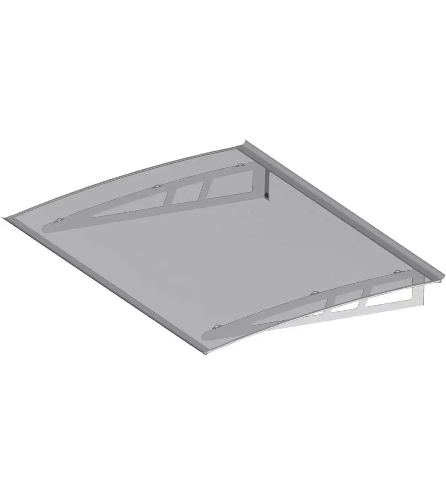 Abri polycarbonate transparent 140x100 cm