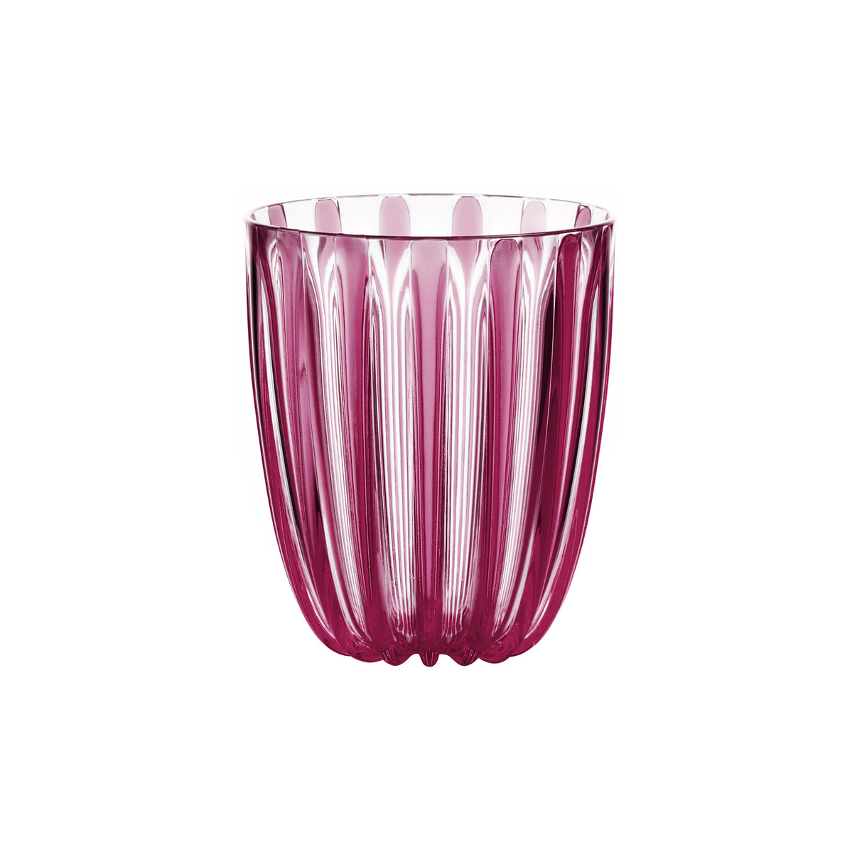 Dolcevita verre bas rouge 350 cc