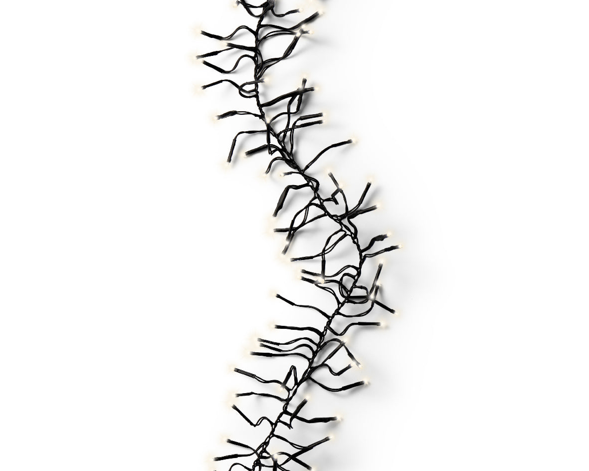 Catena luminosa LED 2040 bianco caldo 19 m