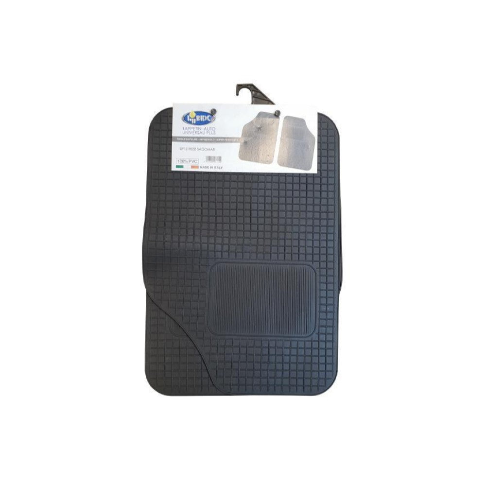 Lubex 2 tapis de voiture en PVC découpables