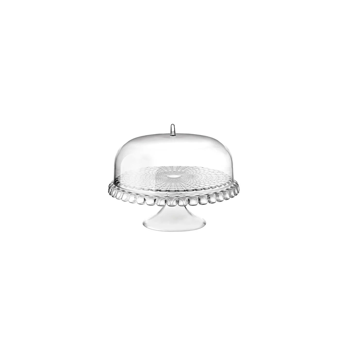 Support avec cloche transparente 36 cm