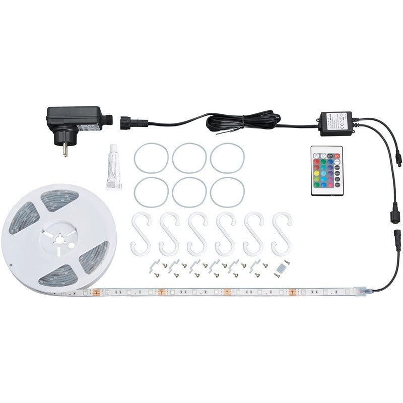 Bande LED externe Briloner 3 mètres RGB IP44
