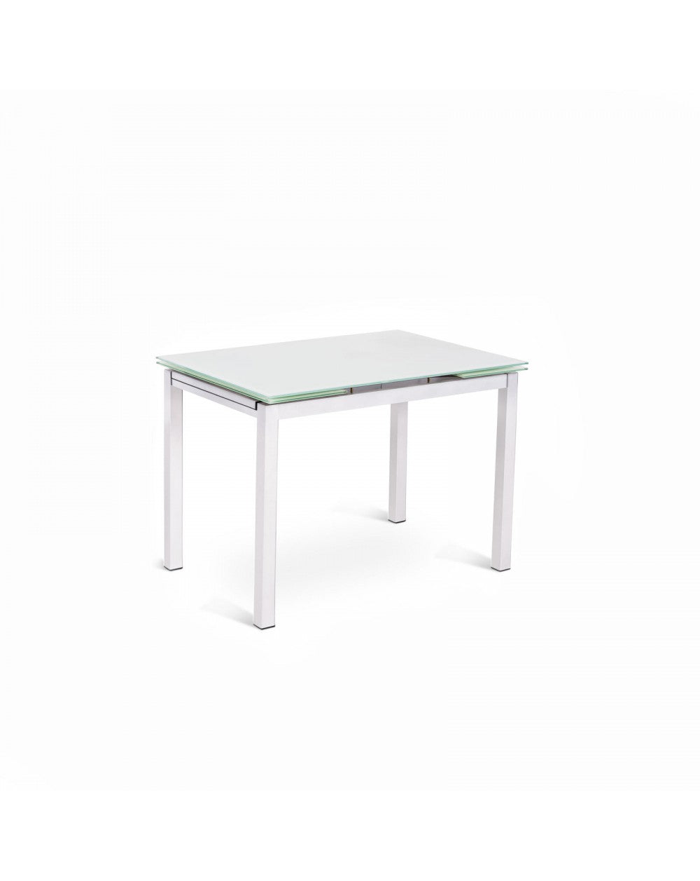 Table extensible Baud 130-200x80 cm blanc