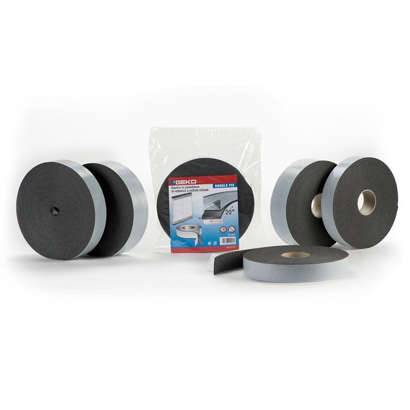 Ruban mousse double face pour plaques de plâtre 50 mm x 20 m anthracite