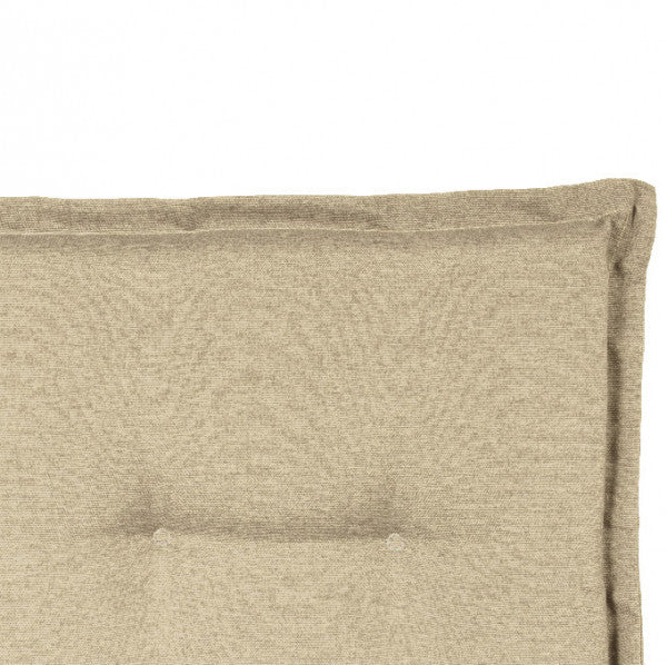 Coussin dossier haut écru 40x40x5 cm