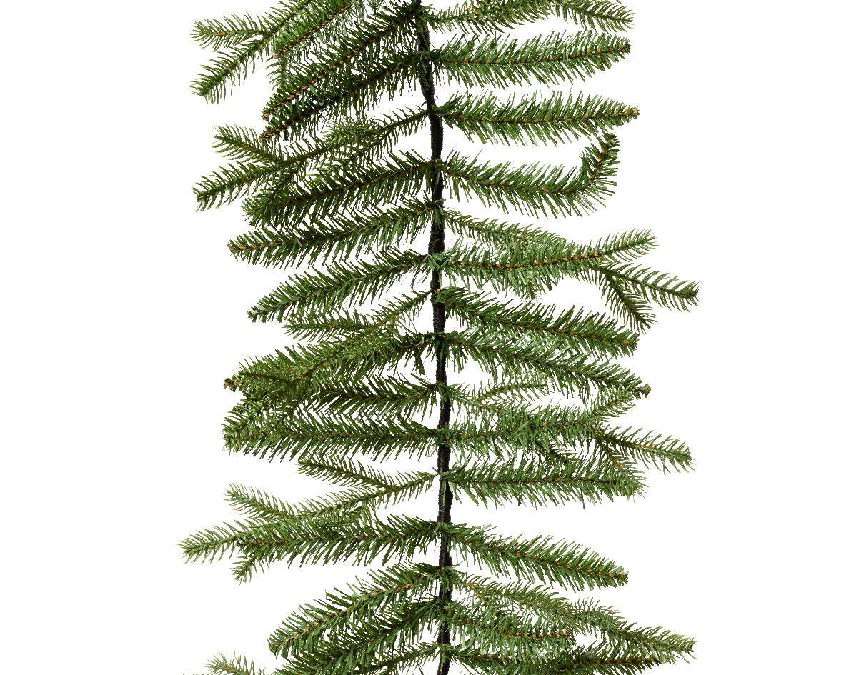 Guirlande verte pour intérieur et extérieur dia30cm x L270cm