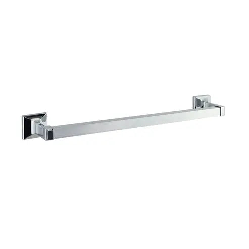 Portasalviette ABC in metallo cromato 45 × 5 × H8 cm