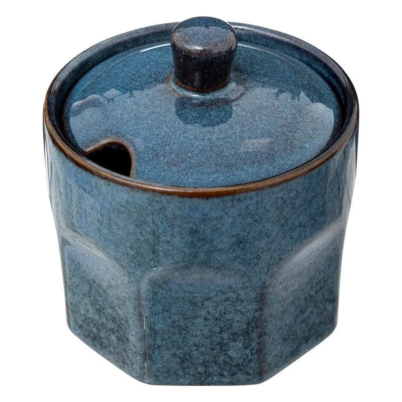 Sucrier Roma bleu