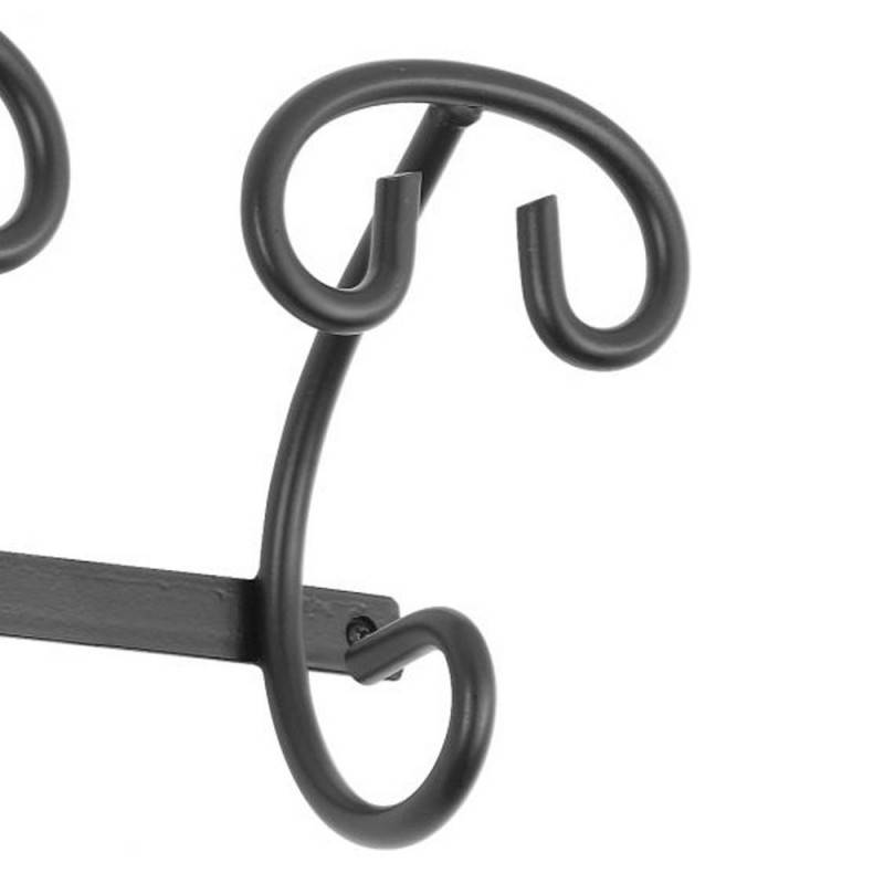 Porte-Manteau Double en Fer Forgé Série Siena