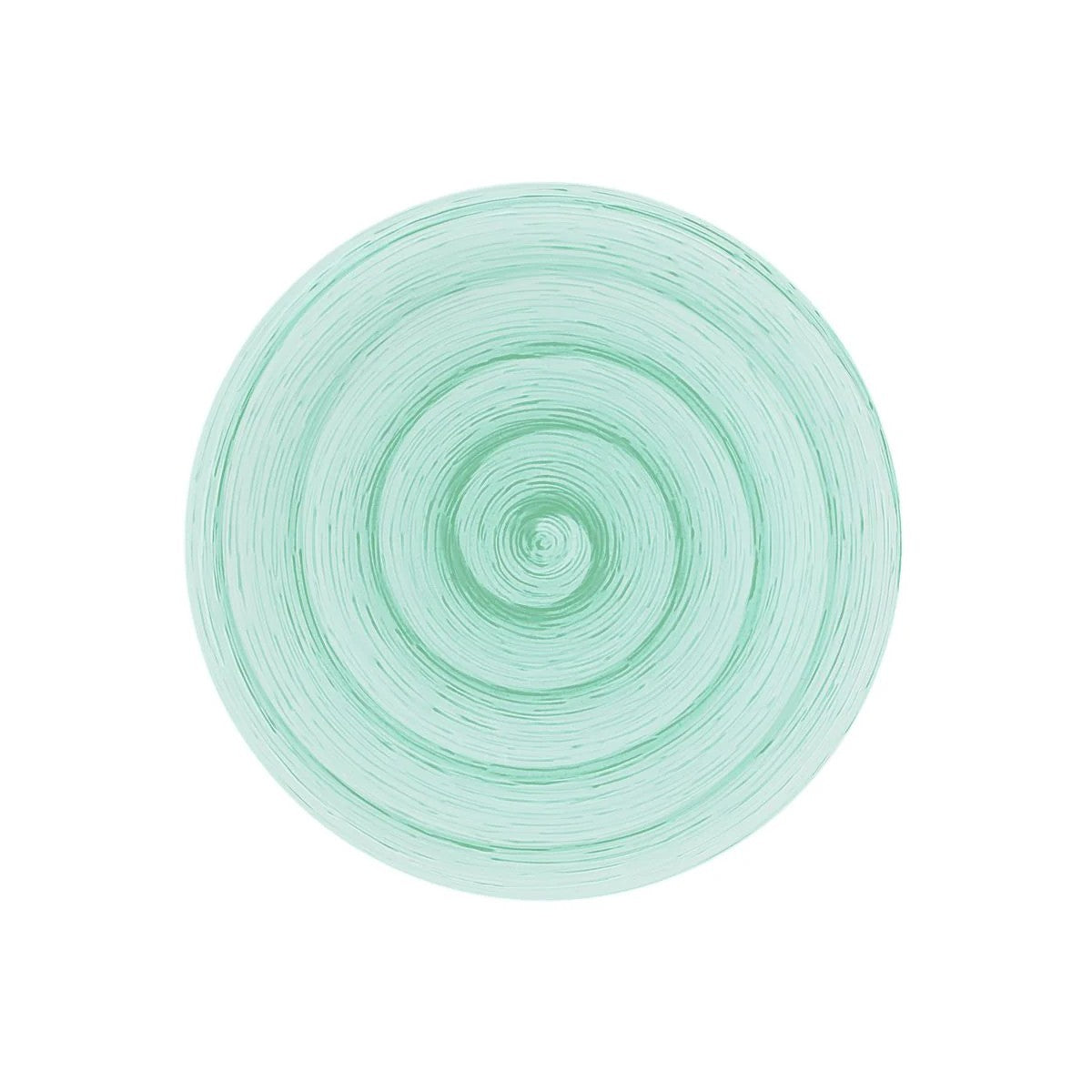 Assiette plate à eau Memento Table en céramique peinte à la main Ø 27,5 cm