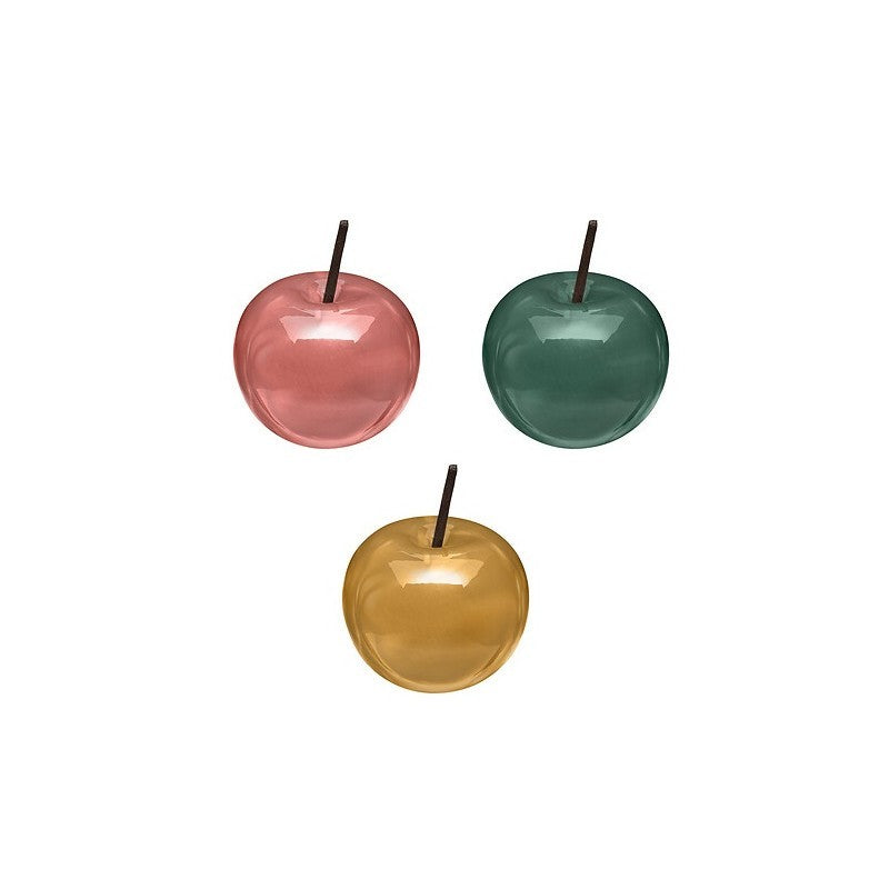Cendrine pomme décorative H7 cm en céramique