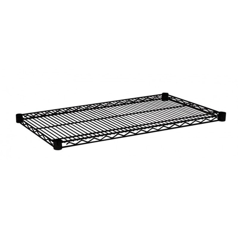 Plateau Cromo Lux rectangulaire 45x120 cm noir
