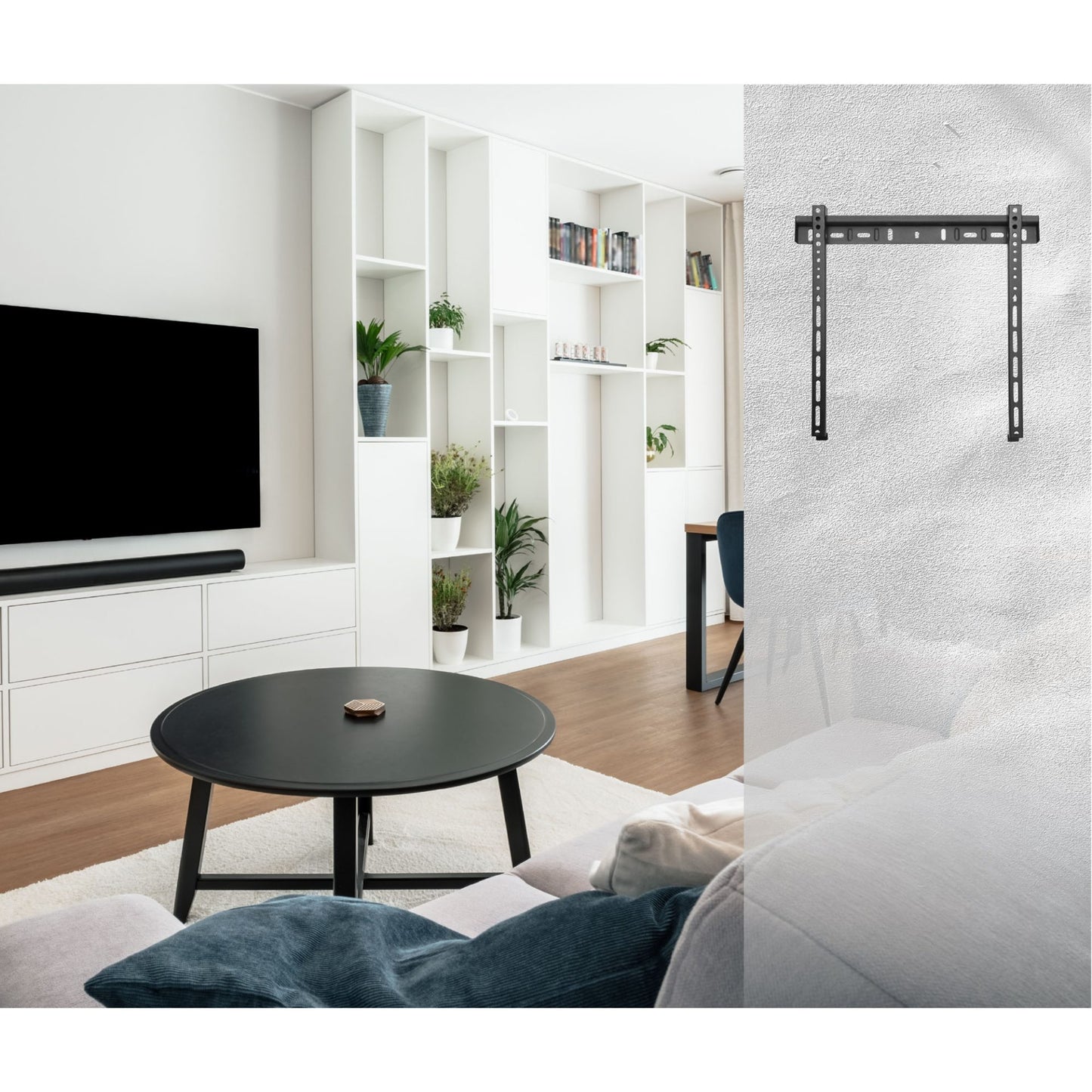 Supporto tv ultra slim per led / lcd 23″-55″