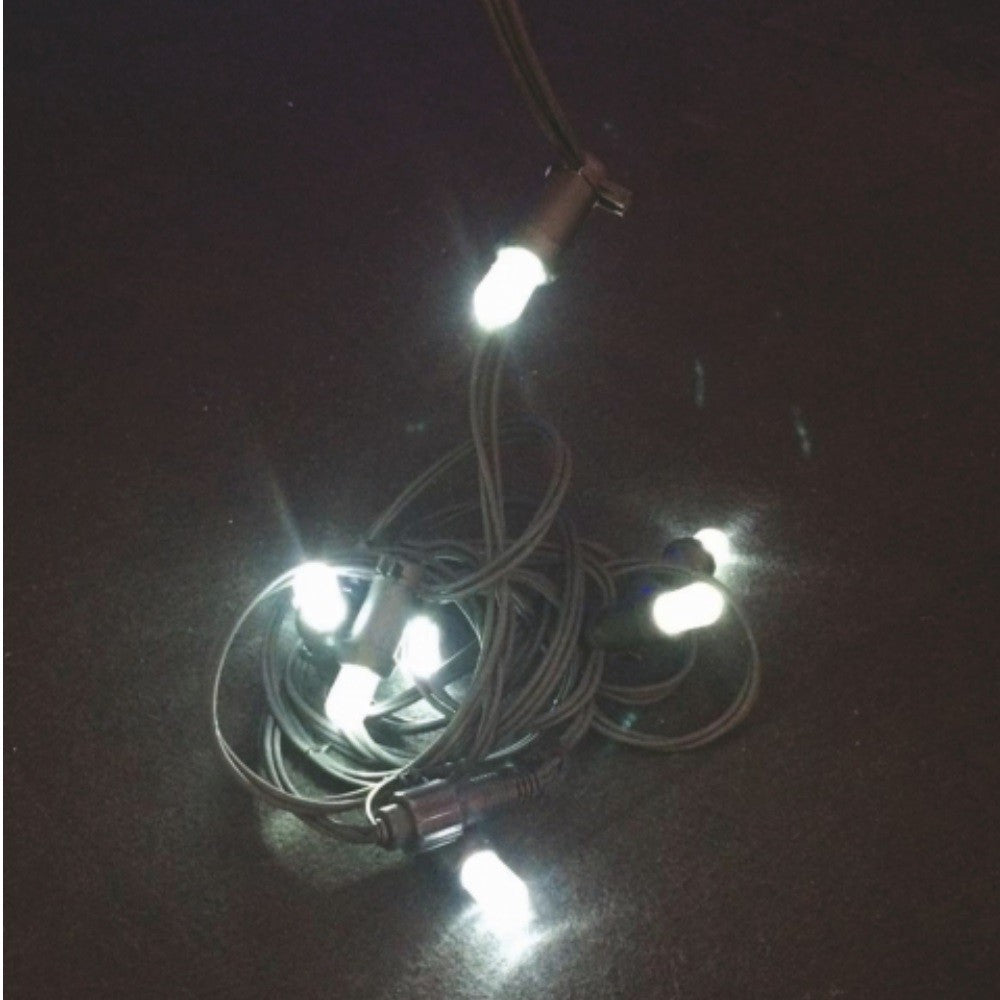 Guirlande Lumineuse 20 LED Blanches pour Extérieur 10 Mètres