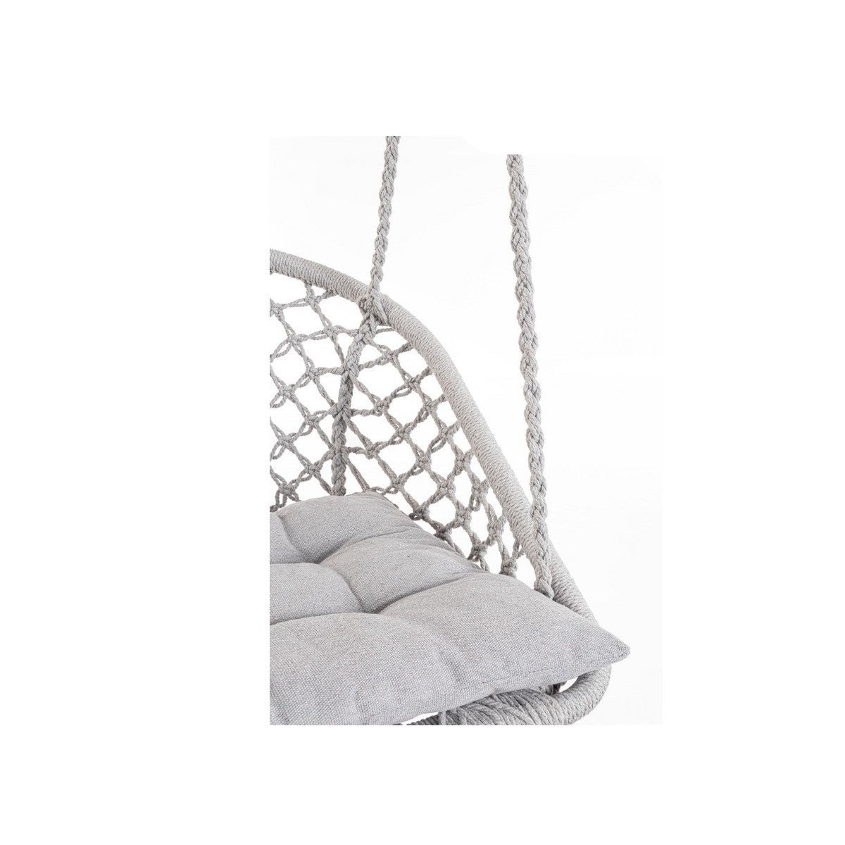Hamac suspendu Bizzotto Javier gris Ø88x130h