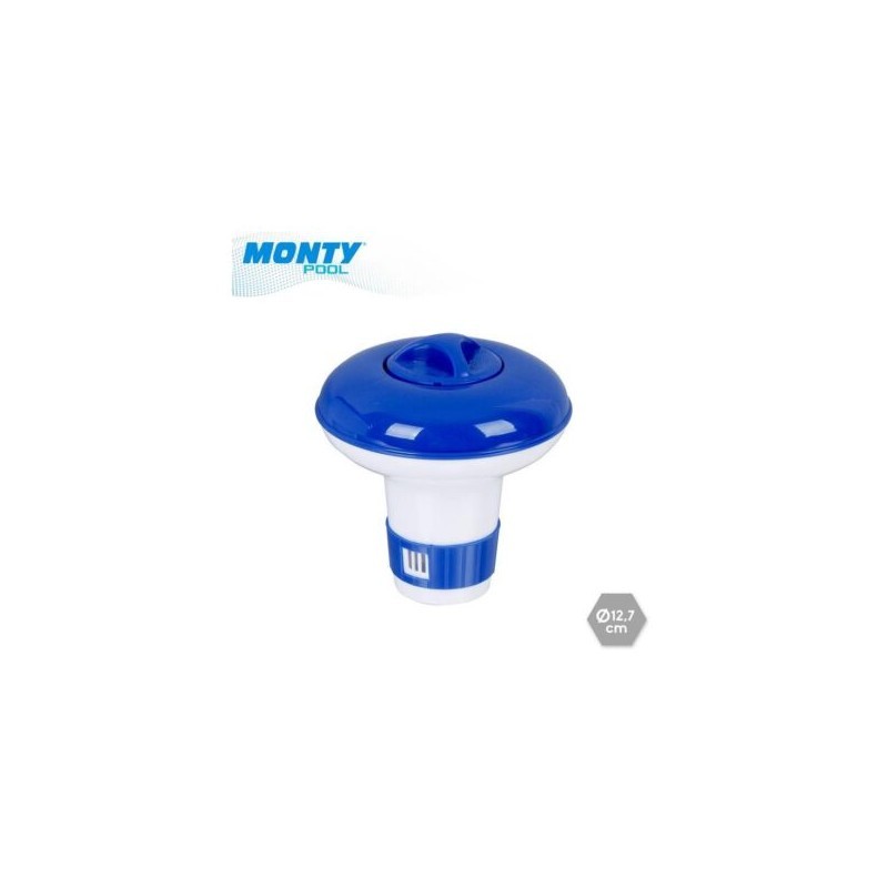 Distributeur de chlore pour piscine Ø 4 cm 12,7