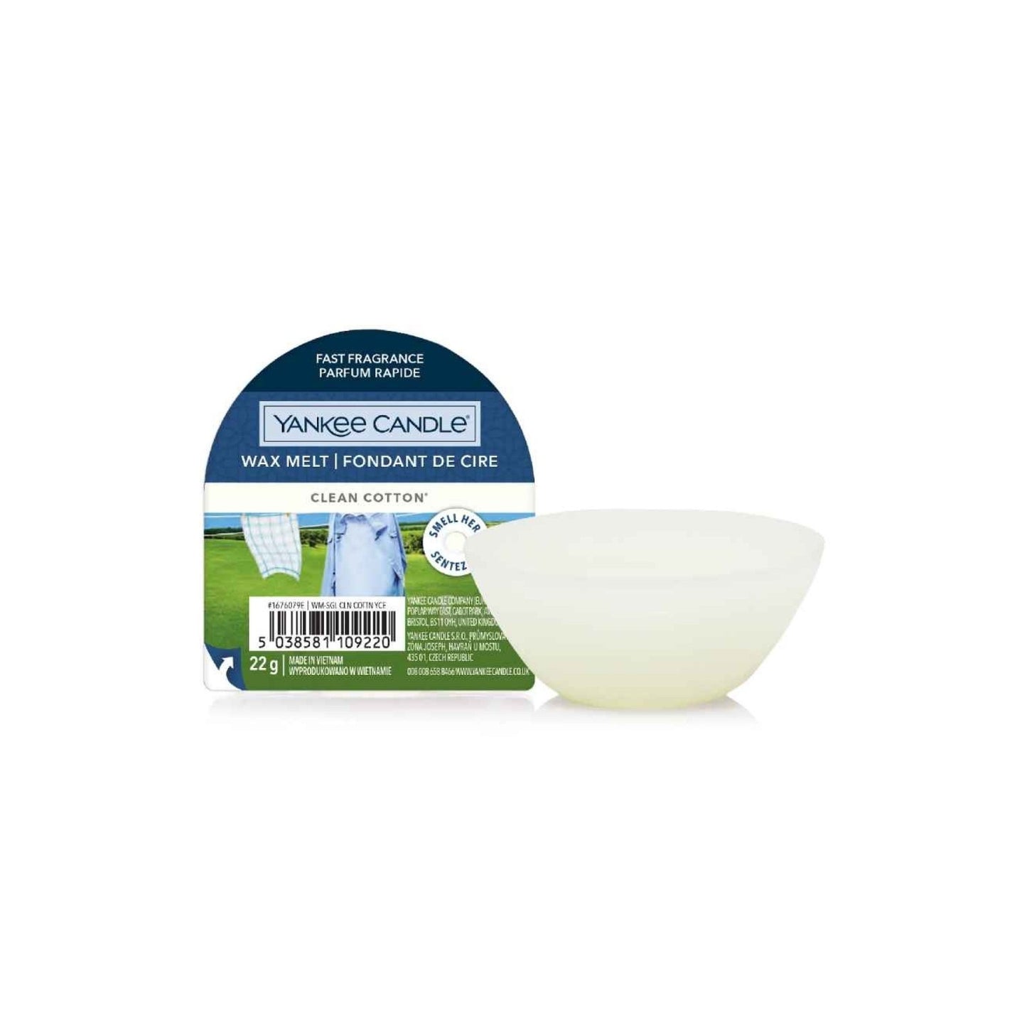 Cire parfumée Clean Cotton