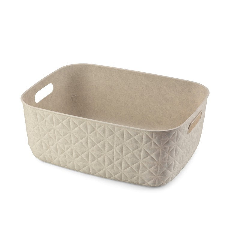 Curver Softex M panier beige 37,9x29,2x14,3 cm h