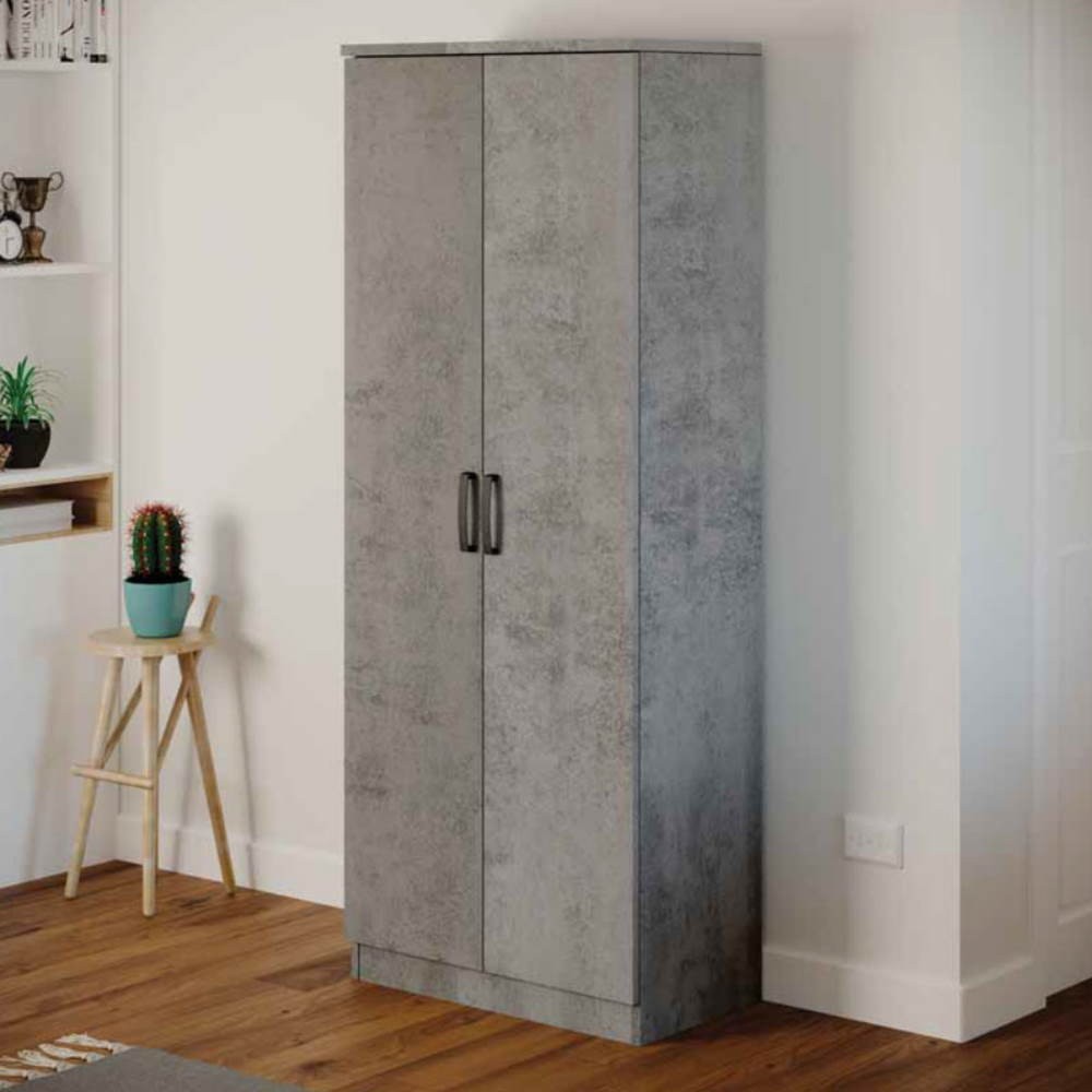 Armoire polyvalente Gabriella 180cm béton