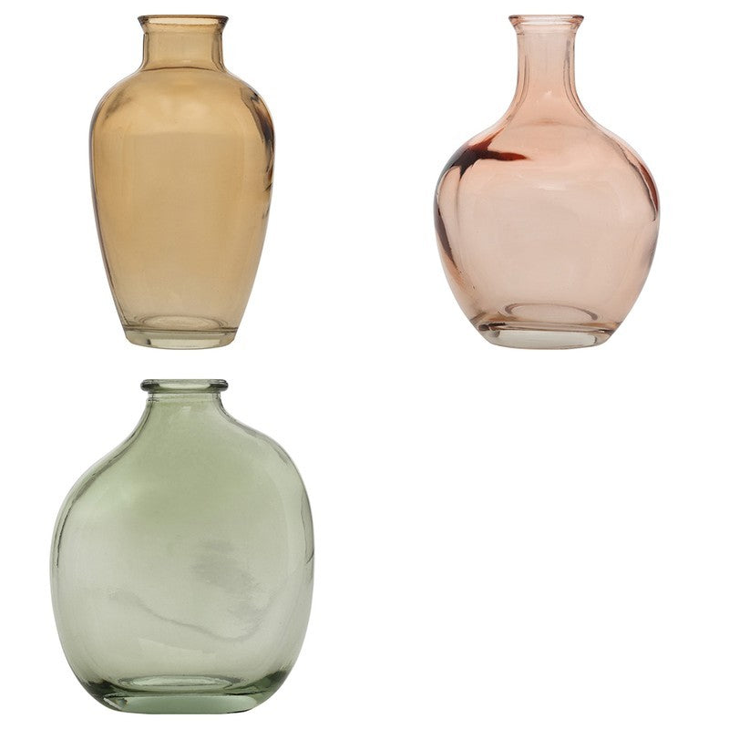 Soliflore Scot hauteur max 13 cm verre assorti avec boîte présentoir