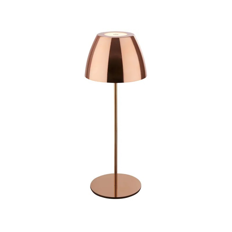 Lampe de table LED Serina 200lm 2700k or rose