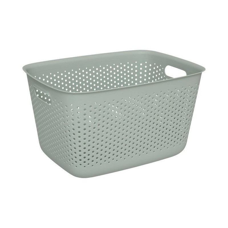 Poubelle plastique polyvalente Tila Salvia 17 L