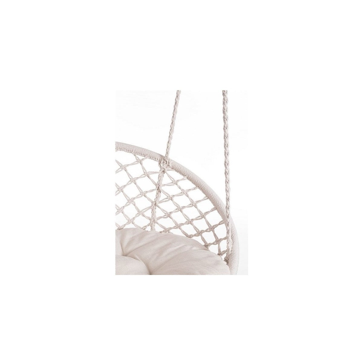 Bizzotto hamac suspendu Javier blanc Ø80x130h
