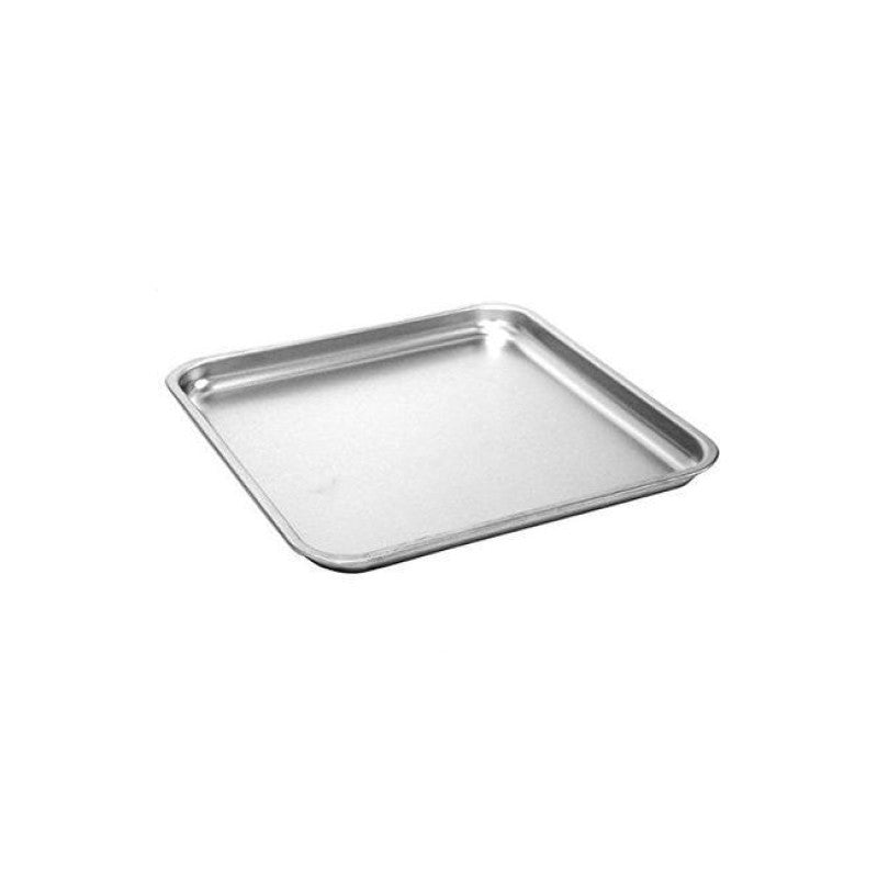Plaque à pâtisserie basse en inox 36x36x3 cm