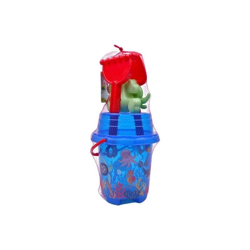 Seau de plage avec accessoires