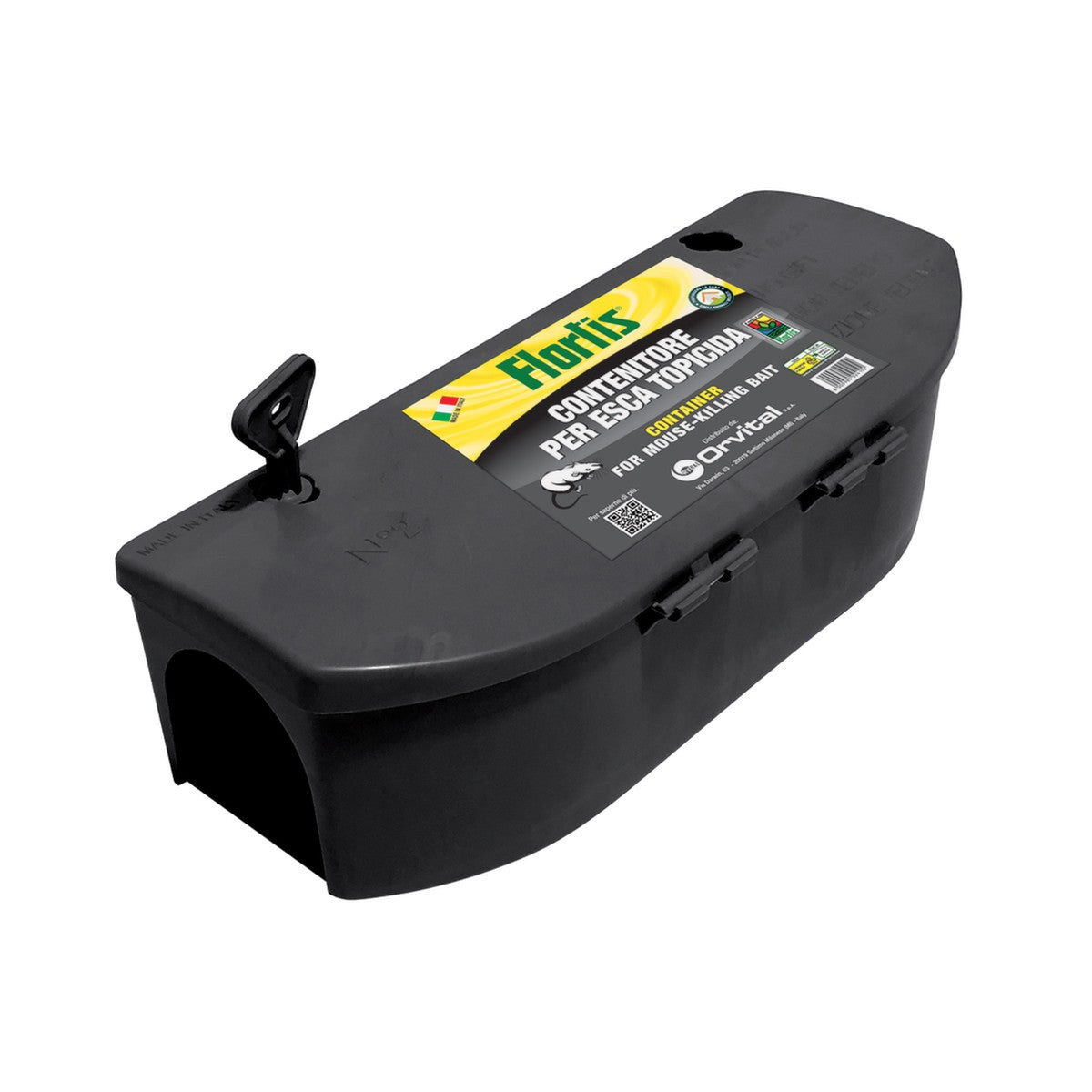 Contenitore esca topicida Flortis 26x12x8 cm