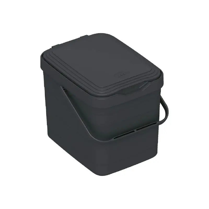 Poubelle Walbin gris anthracite 8L