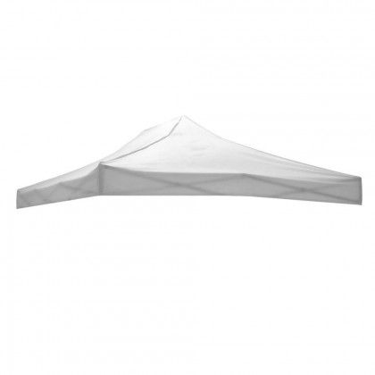 Toile de toit imperméable blanche 2x2 pour tonnelle pliable