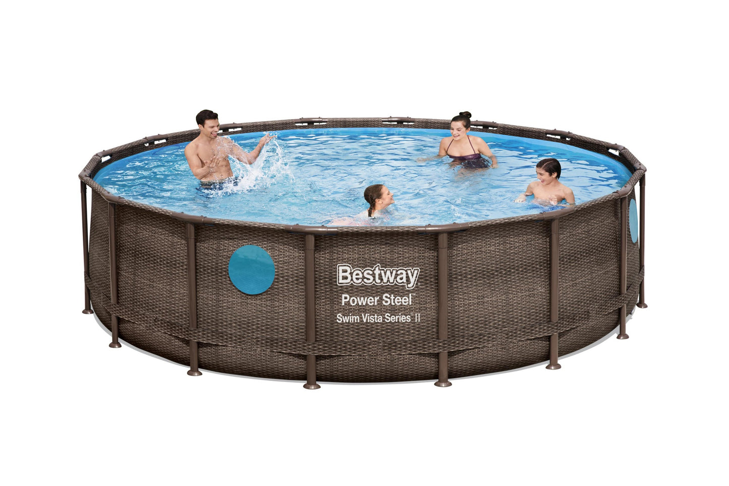 Piscine Bestway avec Cadre Complet 488x122H Modèle : 56725
