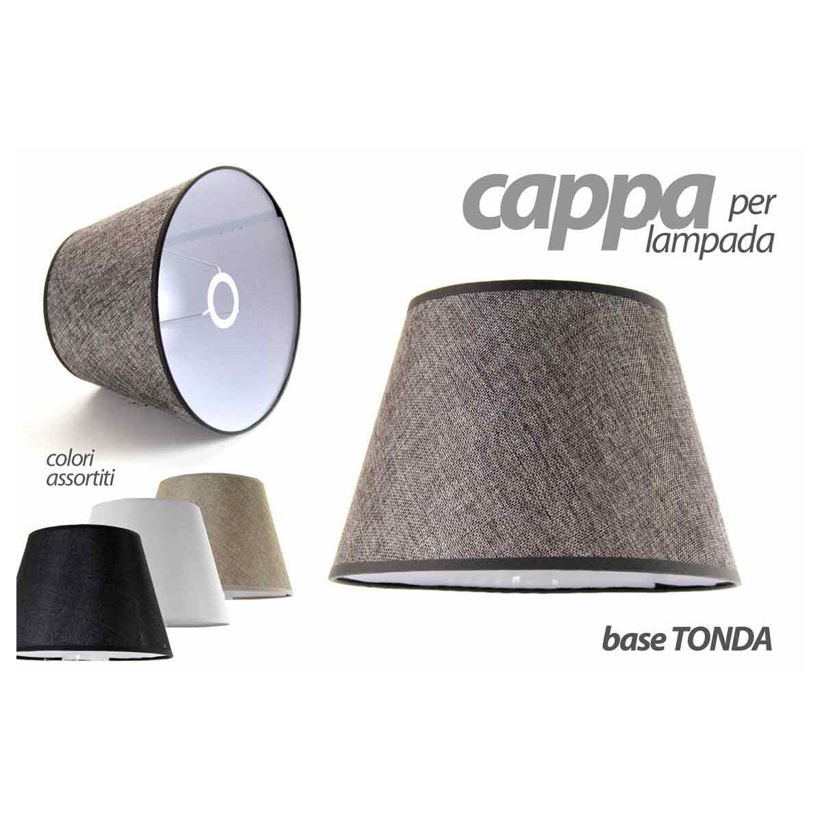 Paralume per lampada E27 30x20x21 cm - 1 pezzo assortito