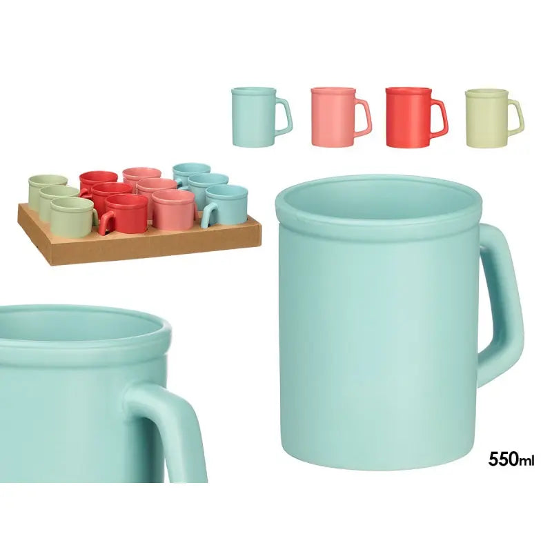Pichet 550 ml couleurs assorties