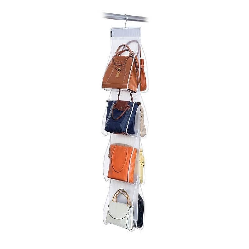 Porta borse 8 scomparti 33×120 cm