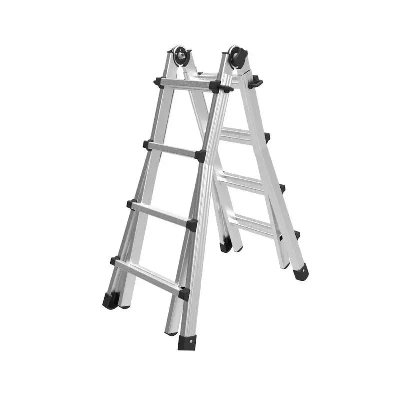 Échelle télescopique en aluminium Marchetti Black 55 jusqu'à 5,20 m de hauteur