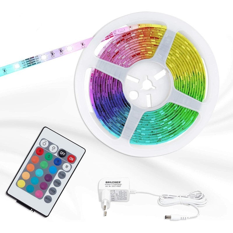 Bande LED Briloner RGB 3 mètres 12W dimmable