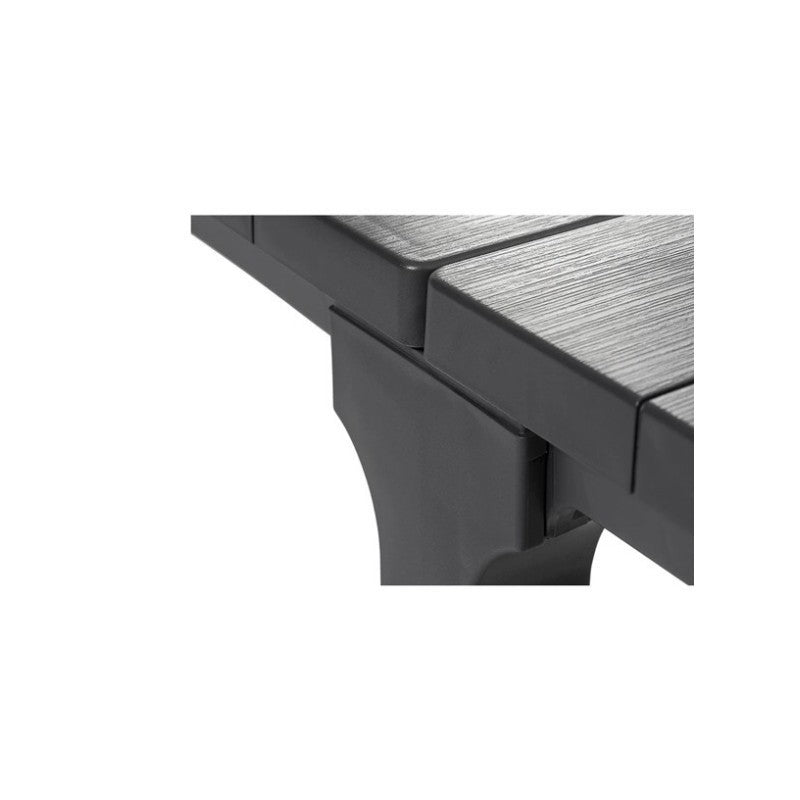 Keter Julie Table double graphite cm 147-295x90x74,5 h