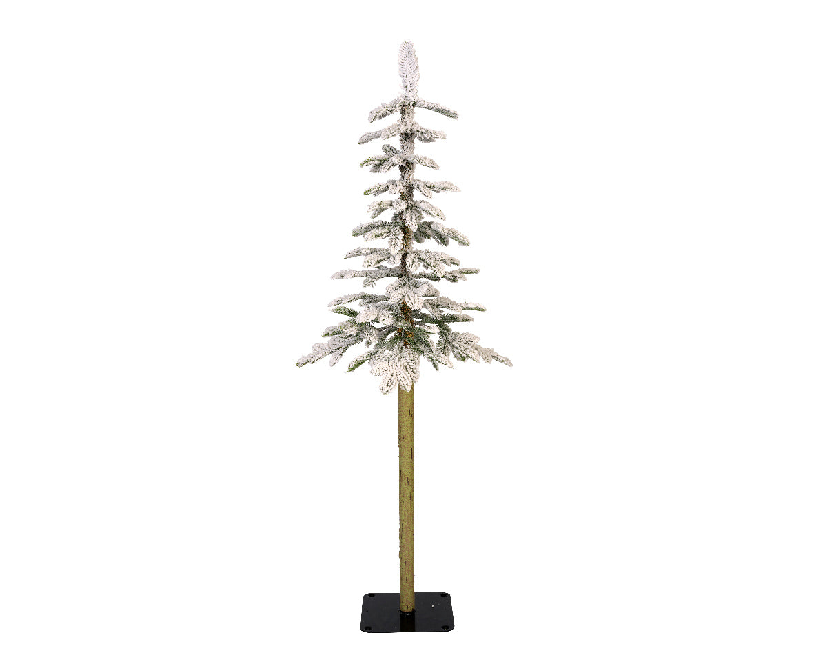 Sapin alpin enneigé 36x150 cm vert/blanc