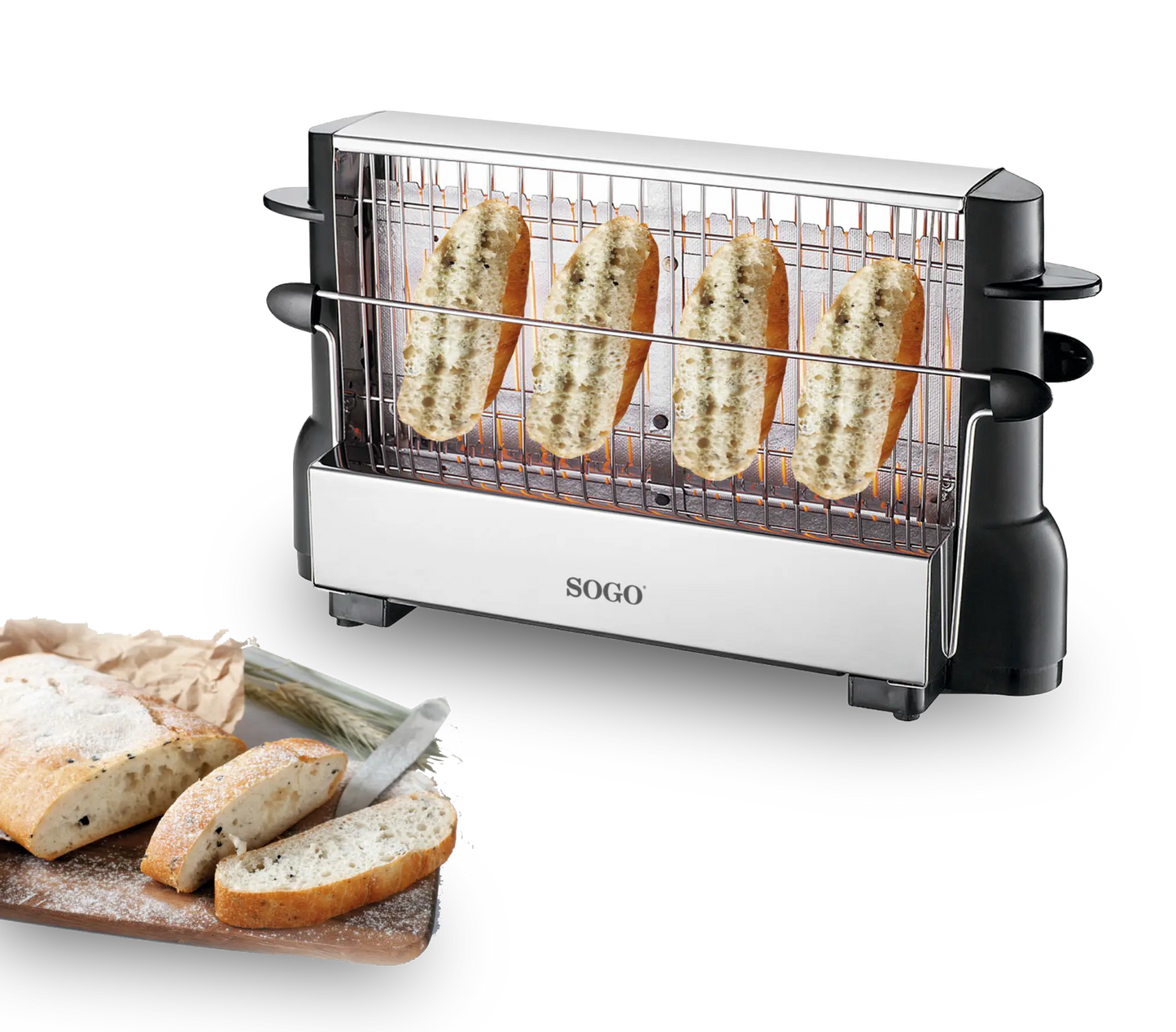 Grille-pain électrique Multipan 700W