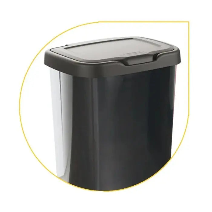 Jive black pedal bin 20 L