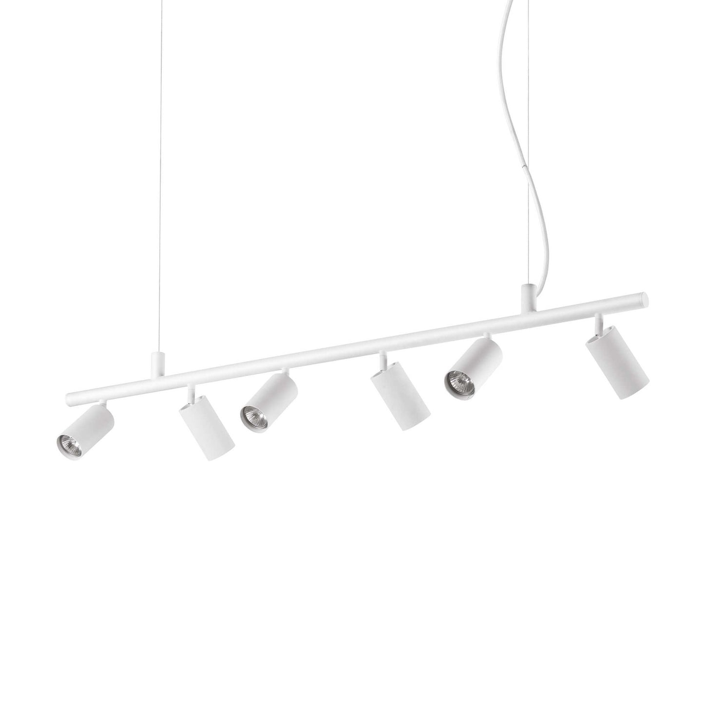 Suspension blanche L 1155 x H min 355 - max 2105 x P 55 mm