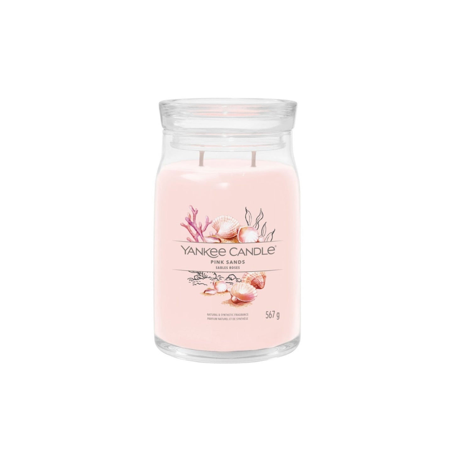 Bougie Sables Roses 567 gr
