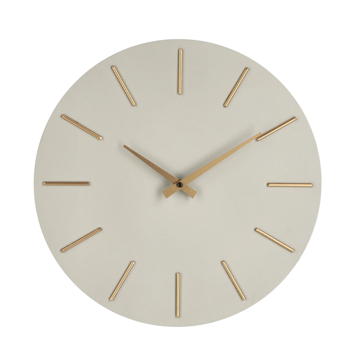 Orologio parete Timeline tortora ø40 cm