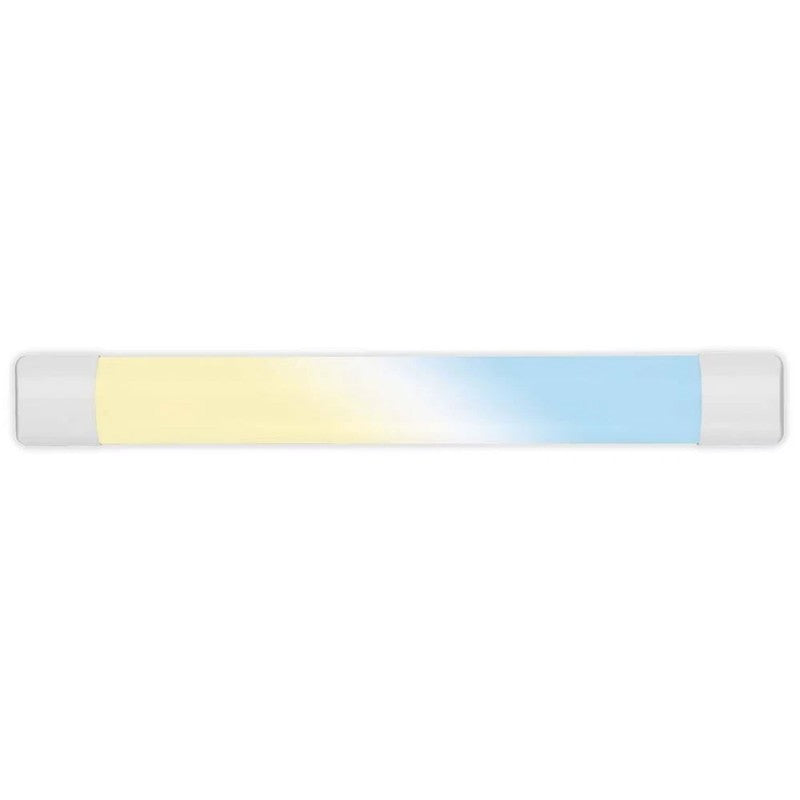 Plafonnier LED linéaire Telefunken 60 cm 18w 2100lm blanc